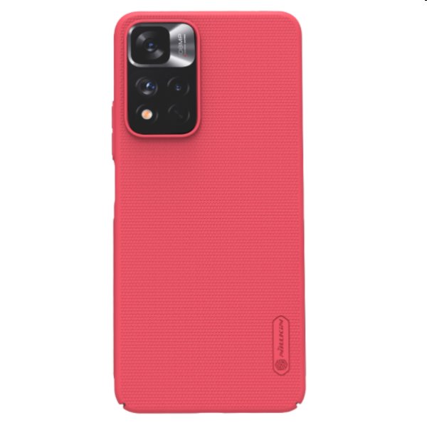 Zadný kryt Nillkin Super Frosted pre Xiaomi Redmi Note 11 5G/Poco M4 Pro, červená