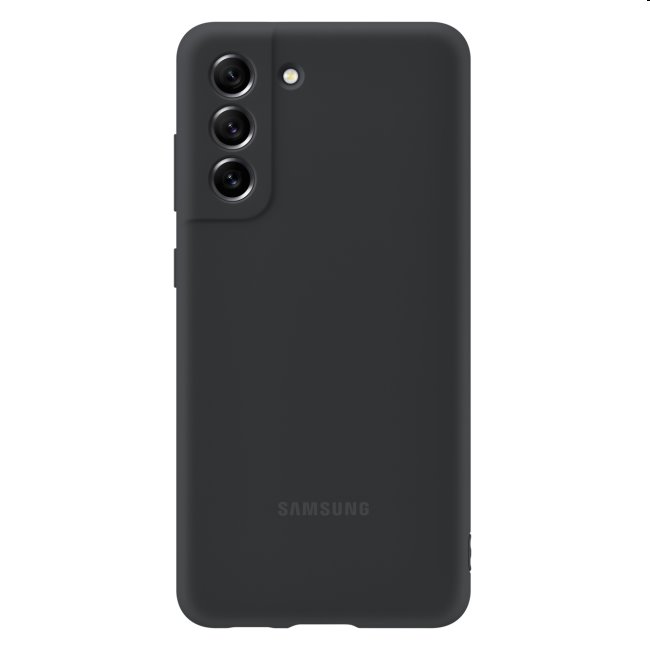 Puzdro Silicone Cover pre Samsung Galaxy S21 FE 5G, graphite Puzdro Silicone Cover pre Samsung Galaxy S21 FE 5G, graphite