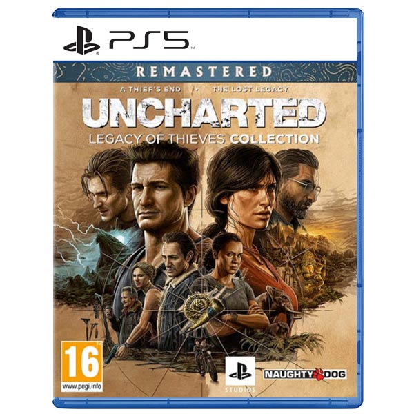 Uncharted Legacy of Thieves Collection CZ [PS5] - BAZÁR (použitý tovar)