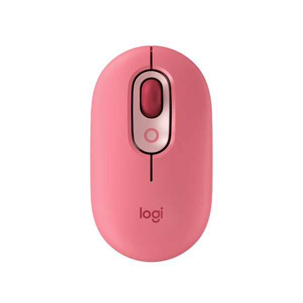 Bezdrôtová myš Logitech POP Mouse Heartbreaker, ružová 910-006548
