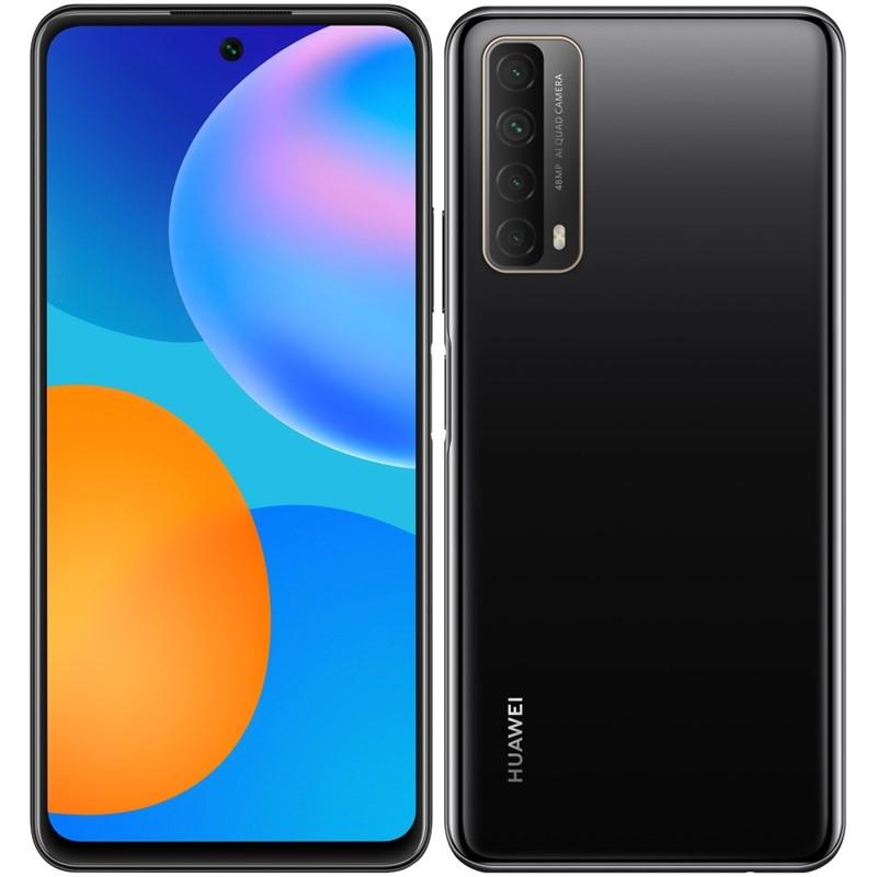 Huawei P Smart 2021, Dual SIM, Midnight Black, Trieda A - použité, záruka 12 mesiacov