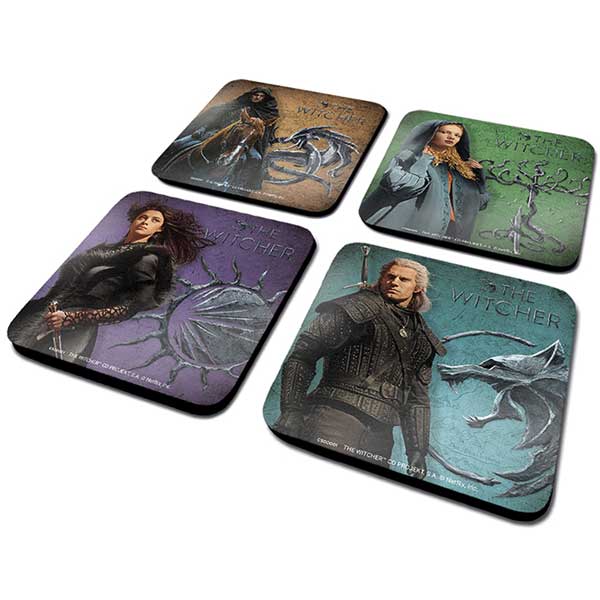Podložky pod poháre Legendary (The Witcher)