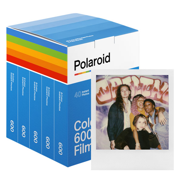 Polaroid farebný film pre Polaroid 600, 5-balenie 6013