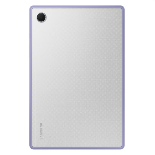 Puzdro Clear Edge Cover pre Samsung Galaxy Tab A8 10.5 (2021), lavender EF-QX200TVEGWW