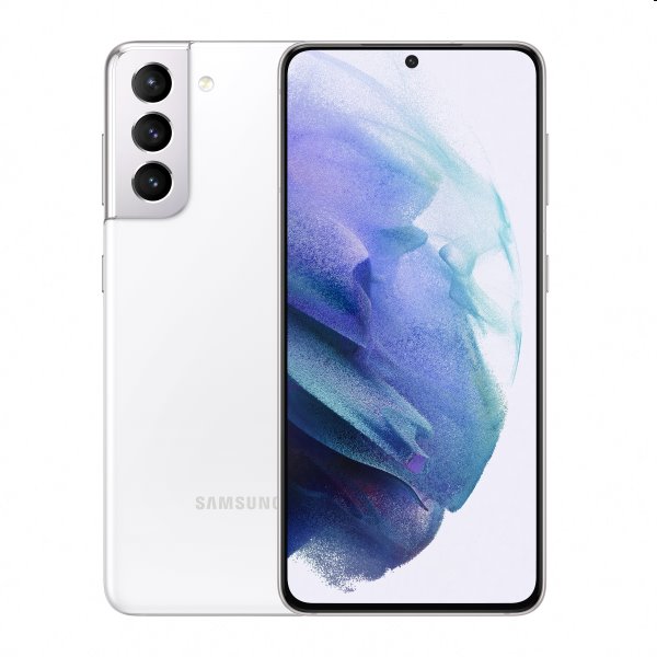 Samsung Galaxy S21 5G - G991B, 8/128GB, Phantom White, nový tovar, neotvorené balenie