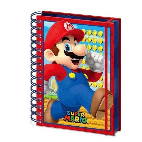 Zápisník 3D (Super Mario)