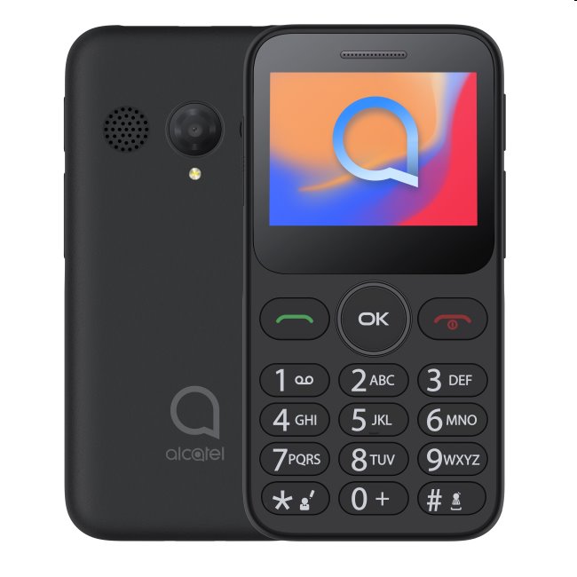 E-shop Mobilný telefón Alcatel 3085 4G, metallic čierna 3085X-2AALCZ11