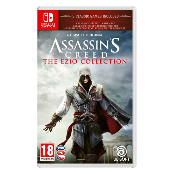 Assassin’s Creed CZ (The Ezio Collection) [NSW] - BAZÁR (použitý tovar)