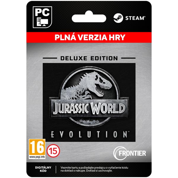 E-shop Jurassic World Evolution (Deluxe Edition) [Steam]