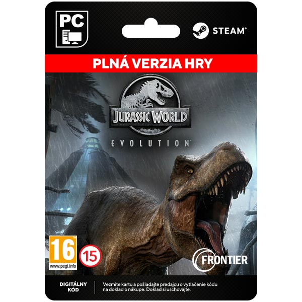 E-shop Jurassic World Evolution [Steam]