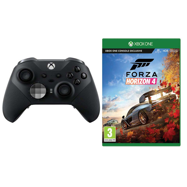 Microsoft Xbox Elite Wireless Controller Series 2, black + Forza Horizon 4 CZ FST-00003