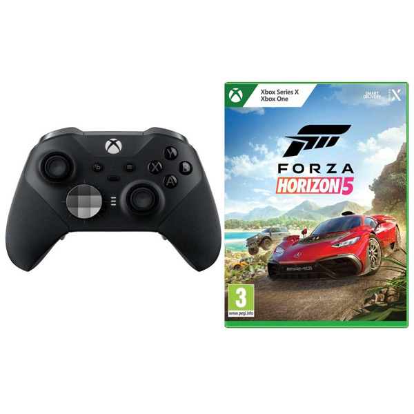 Microsoft Xbox Elite Wireless Controller Series 2, black + Forza Horizon 5 CZ FST-00003