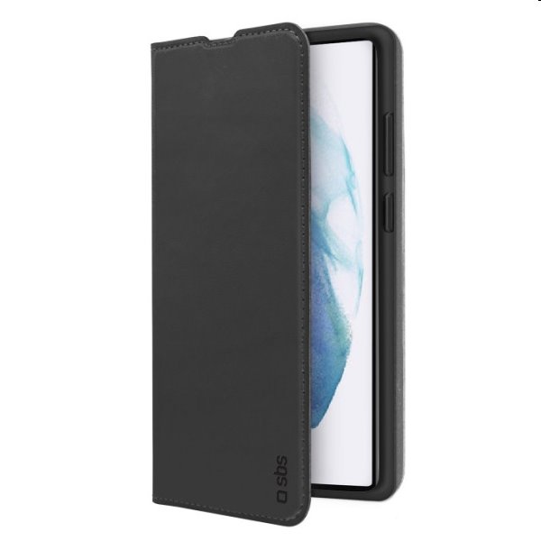 E-shop Knižkové puzdro SBS Book Wallet Lite pre Samsung Galaxy S22 Ultra, čierna TEBKLITESAS22UK