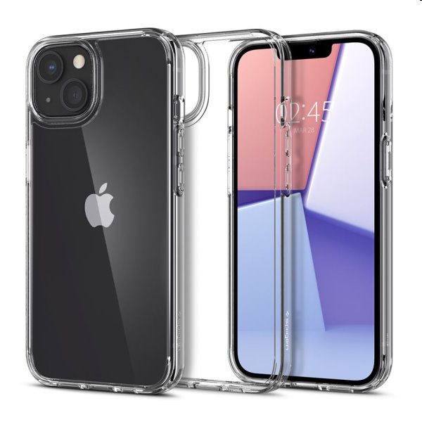 Zadný kryt Spigen Ultra Hybrid pre Apple iPhone 13, transparentná