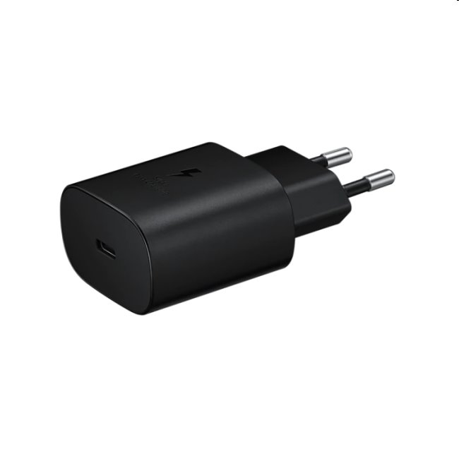 Samsung Travel Adapter 25W w/o cable, black - OPENBOX (Rozbalený tovar s plnou zárukou)