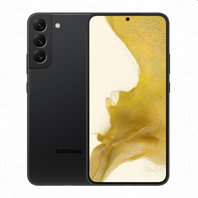 Samsung Galaxy S22 Plus, 8/256GB, čierna, Trieda C - použité, záruka 12 mesiacov