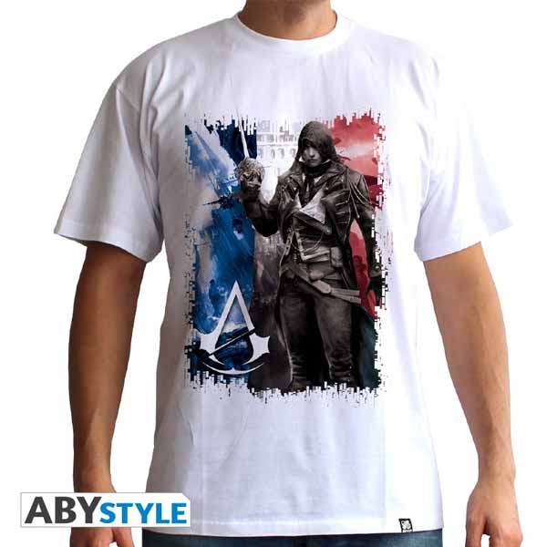 Tričko AC5 Flag (Assassin’s Creed) M ABYTEX298