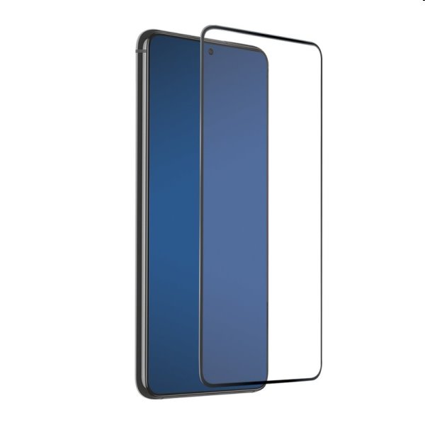 Tvrdené sklo SBS Full Cover pre Samsung Galaxy S22, čierne TESCRFCSAS22K