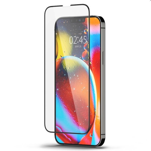 Tvrdené sklo Spigen tR Slim HD pre Apple iPhone 14 Plus/13 Pro Max, čierne AGL03383