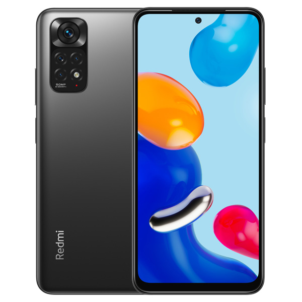 Xiaomi Redmi Note 11, 4/128GB, Graphite Gray, Trieda A - použité, záruka 12 mesiacov