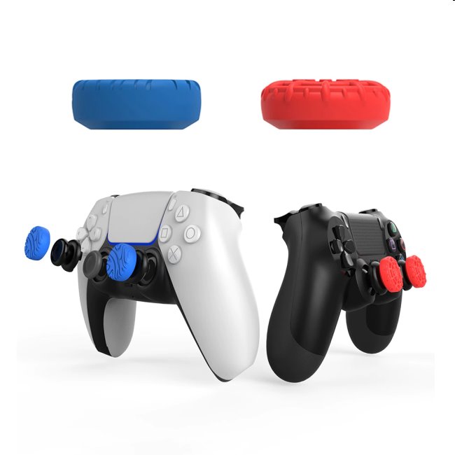 E-shop iPega P5029 PlayStation 45 krytky na controller, červenémodré PG-P5029