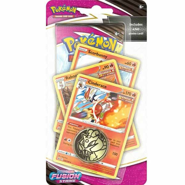 Kartová hra Pokémon TCG Sword & Shield 8 Fusion Strike Premium Cinderace (Pokémon)