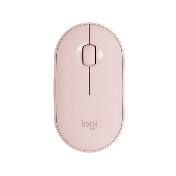 Myš Logitech M350 Pebble Wireless Mouse, ružová 910-005717