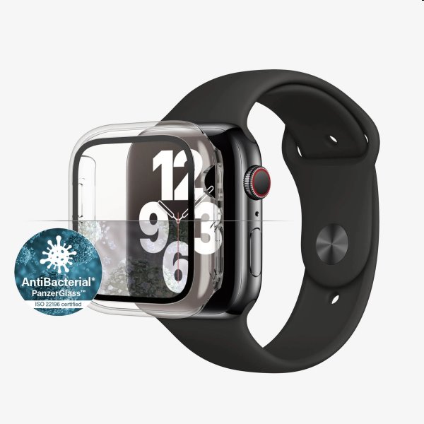 Ochranné temperované sklo PanzerGlass pre Apple Watch SE, 6, 5, 4 40 mm, priesvitné