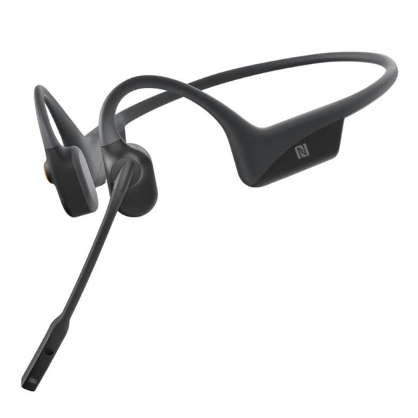Shokz OpenComm, bone conduction stereo Bluetooth headset, black C102BK