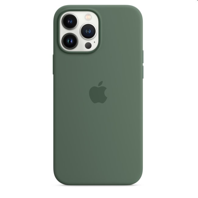 Apple iPhone 13 Pro Max Silicone Case with MagSafe, eucalyptus