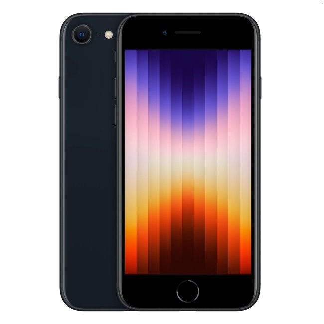 Apple iPhone SE (2022), 128GB, polnočná, rozbalené balenie