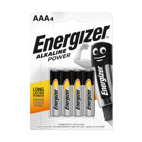 Energizer Alkaline Power AA/4 3+