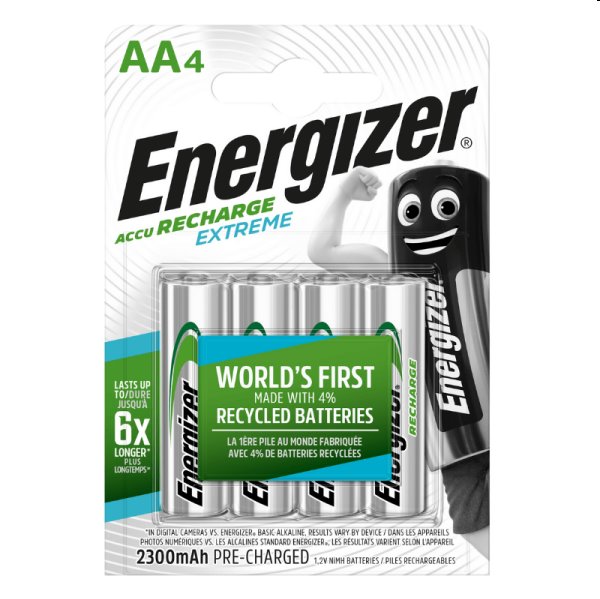 Energizer Extreme AA4 / HR6, 2300mAh