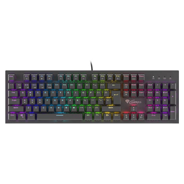 Genesis Thor 300 RGB Herná klávesnica US Layout, Outemu Brown