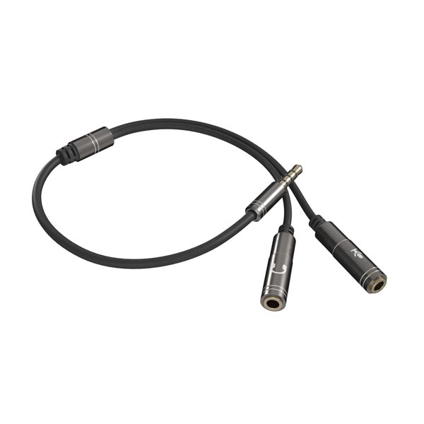 E-shop Genesis Thul 200 Prémiový 4 PIN adaptér slúchadiel NKA-0729