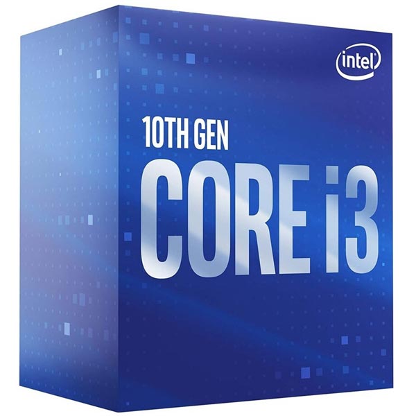 INTEL Core i3-10100F Procesor (3,6 Ghz / 6 MB / Soc1200 / no VGA)