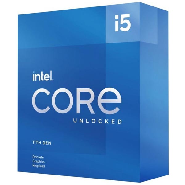 INTEL Core i5-11600KF Procesor (3,9 Ghz / 12 MB / Soc1200 / no VGA)