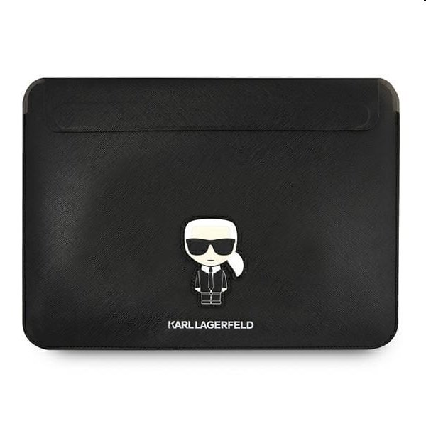 Karl Lagerfeld Saffiano Ikonik Computer Sleeve 13/14", čierne