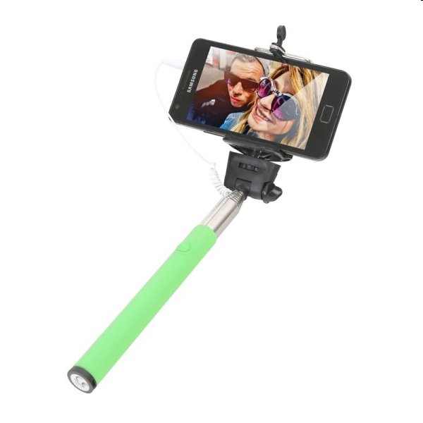 Omega Monopod Selfie Stick, zelená