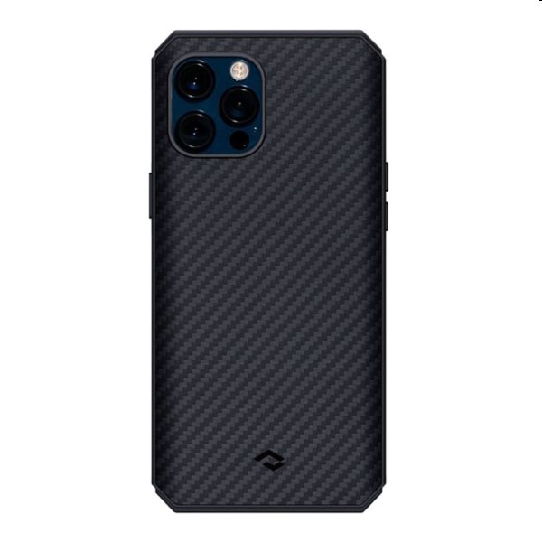 Pitaka MagEZ Pro for iPhone 12 Pro Max, black/grey - OPENBOX (Rozbalený tovar s plnou zárukou)