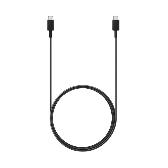 Samsung dátový kábel USB-C, 3A, 1,8 m, čierny EP-DX310JBEGEU