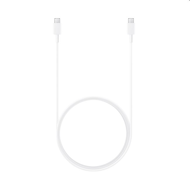 Samsung dátový kábel USB-C, 3A, 1,8 m, biely EP-DX310JWEGEU