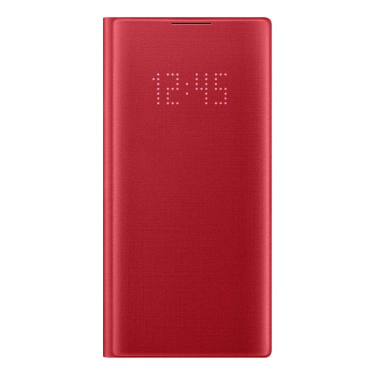 Samsung LED View Cover Note 10, red - OPENBOX (Rozbalený tovar s plnou zárukou)