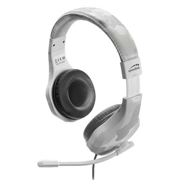 Speedlink Raidor Stereo Headset for PS5/PS4, white - OPENBOX (Rozbalený tovar s plnou zárukou)