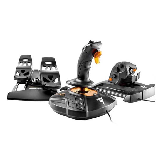 Thrustmaster T16000M FCS + Thrustmaster TWCS Throttle + Rudder Pedals for PC- OPENBOX (Rozbalený tovar s plnou zárukou)