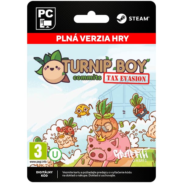 E-shop Turnip Boy Commits Tax Evasion [Steam]