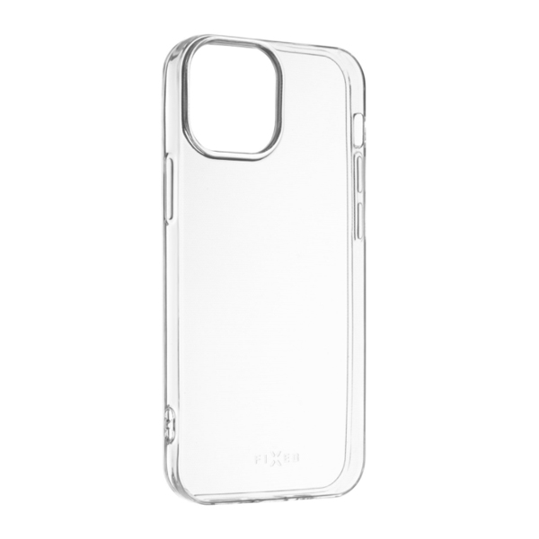 FIXED TPU Skin Ultratenké gélové púzdro pre Apple iPhone 13 Mini, 0,6 mm, číre
