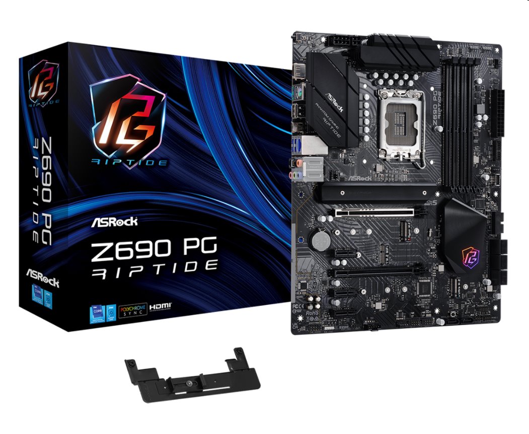 Asrock Z690 PG RIPTIDE, LGA1700, Z690, 4xDDR4, HDMI, M.2, ATX