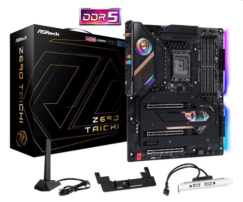 Asrock Z690 TAICHI, LGA1700, Z690, 4xDDR5, HDMI, M.2, ATX