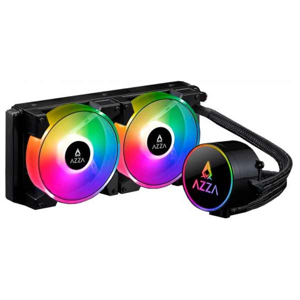 AZZA BLIZZARD 240 MM RGB, Vodné chladenie LCAZ-240R-ARGB